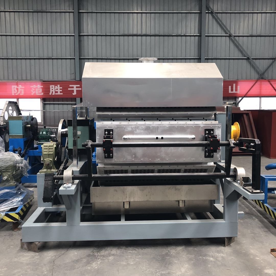 Waste Paper Recycling Plant Pulp Molding Machine Making Egg Tray Carton